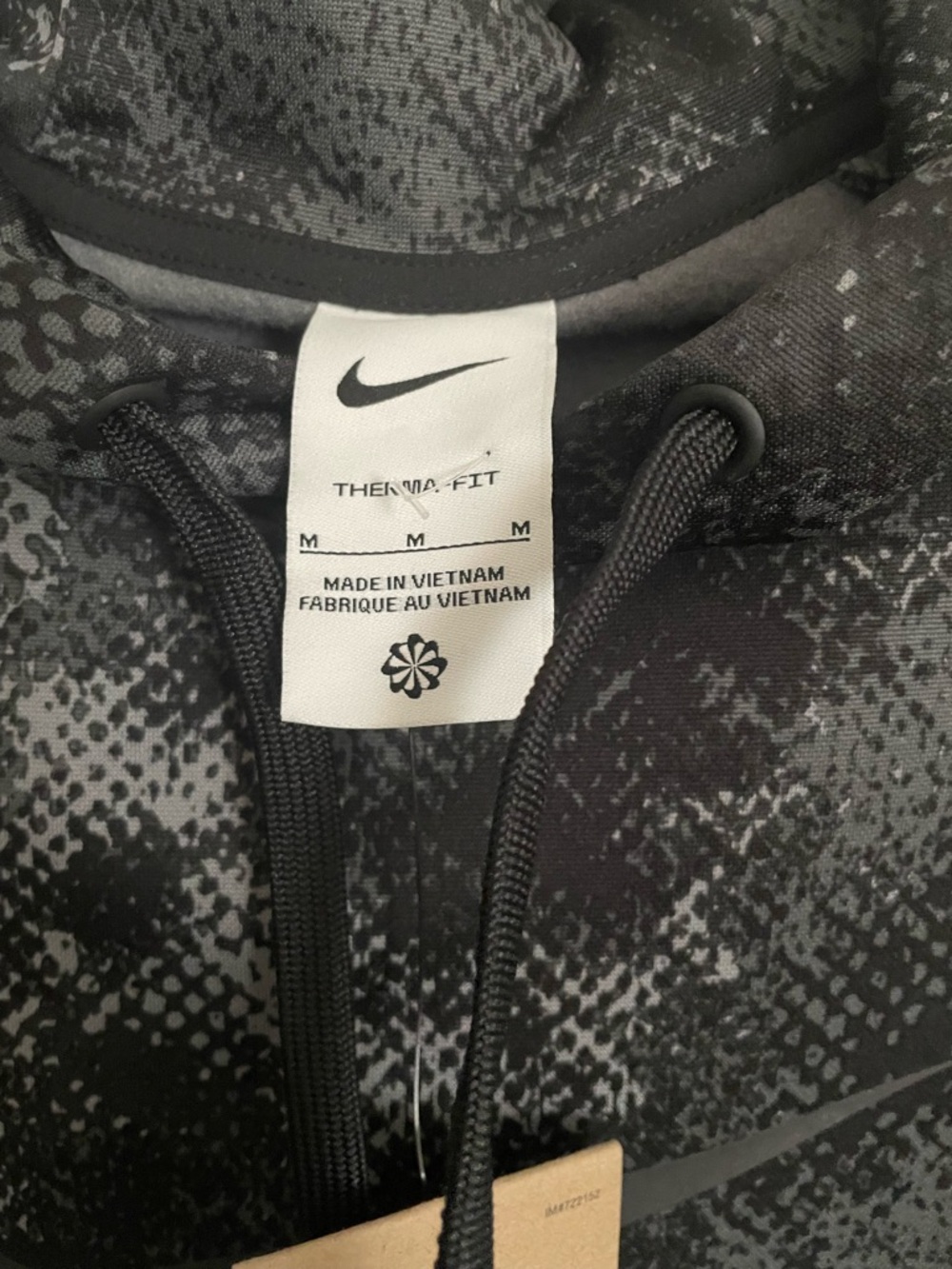Nike Black & Gray Pullover Hoodie - Picture 3 of 5
